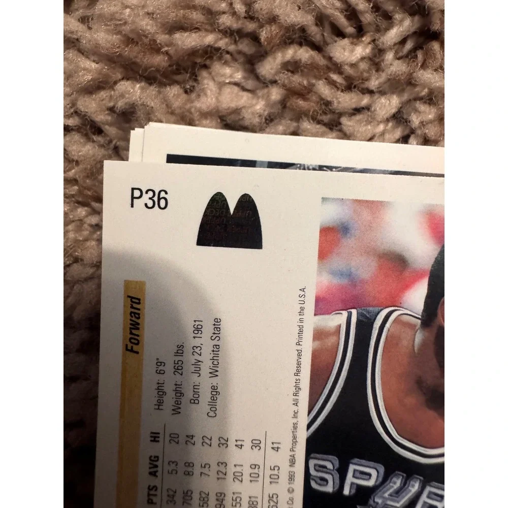 1993 Upper Deck San Antonio Spurs  Lot David Robinson‎ & Antoine Carr – 26 Cards